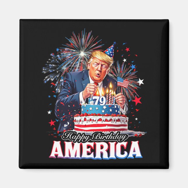 Make My Birthday Great Again2  Magnet (Front)