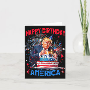 Make My Birthday Great Again  Card