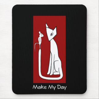 Make My Day - Cat & Mouse Mat