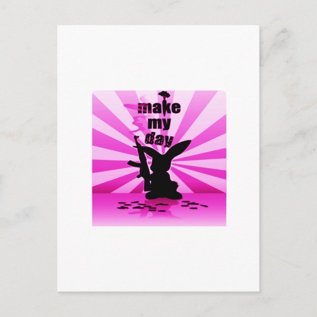 Make My Day Postcard (Front)