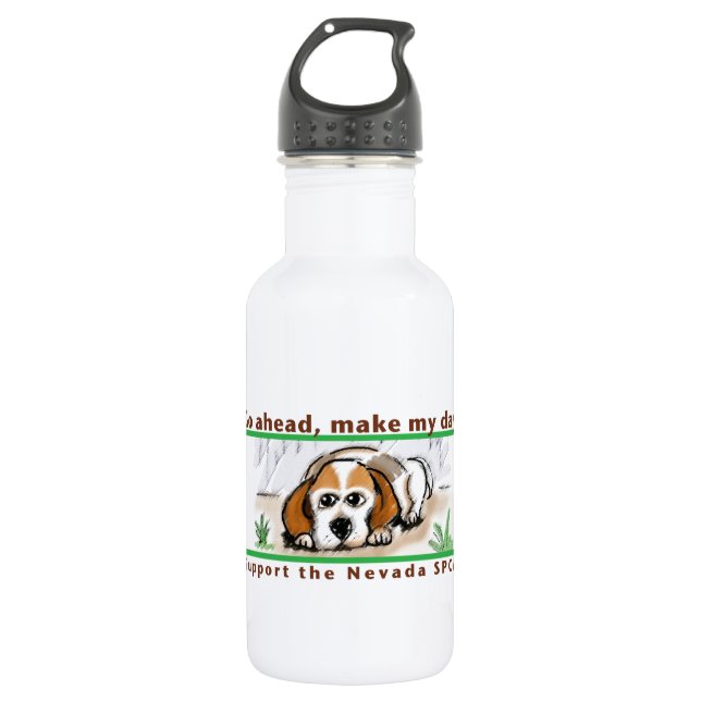 Make My Day Support the NSPCA! 532 Ml Water Bottle (Front)