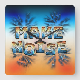Make Noise  Square Wall Clock