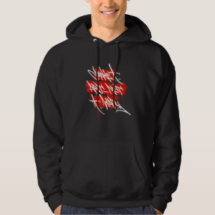 Make Not War Graffiti Hoodie