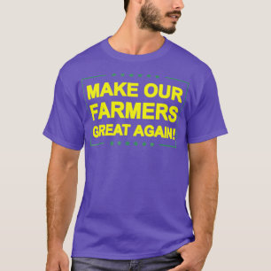 Make Our Farmers Great Again Shirt-Retro Farming T-Shirt