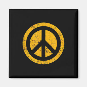 Make Peace Not War - Peace Logo Magnet
