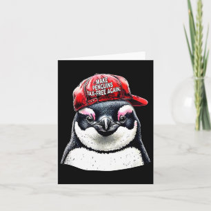 Make Penguin Tax Free Again - Resist Penguins Agai Card