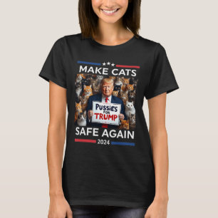Make Pets Safe Again Trump 2024 Save Our Pets T-Shirt