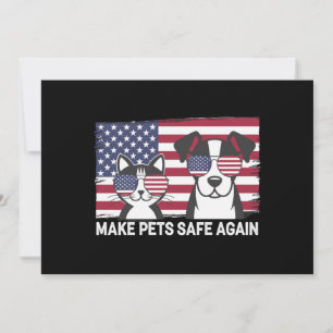 Make Pets Safe Again Trump Harris Debate 2024 Invitation