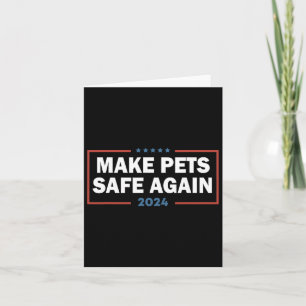 Make Pets Safe Again Trump Harris Debate Eating Th Card