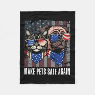 Make Pets Safe Again Trump Harris Debate Eating Th Fleece Blanket