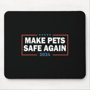 Make Pets Safe Again Trump Harris Dete Eating The Mouse Mat