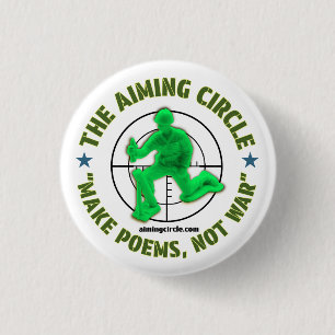 "Make Poems, Not War" button