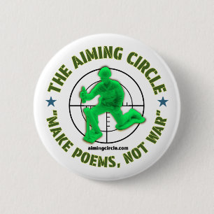 "Make Poems, Not War" button