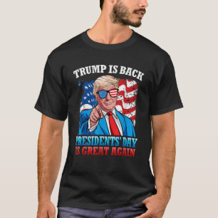 Make President s Day Great Again President Trump U T-Shirt