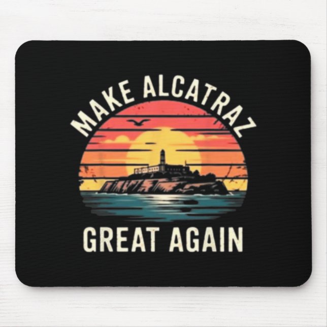 Make Prison Great Again Shirt Funny Trump Have A D Mouse Mat (Front)