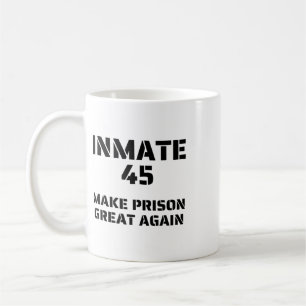 Make Prison Great Again - Trump Inmate Halloween C Coffee Mug