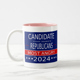 Make Republicans Angry Again Two-Tone Coffee Mug