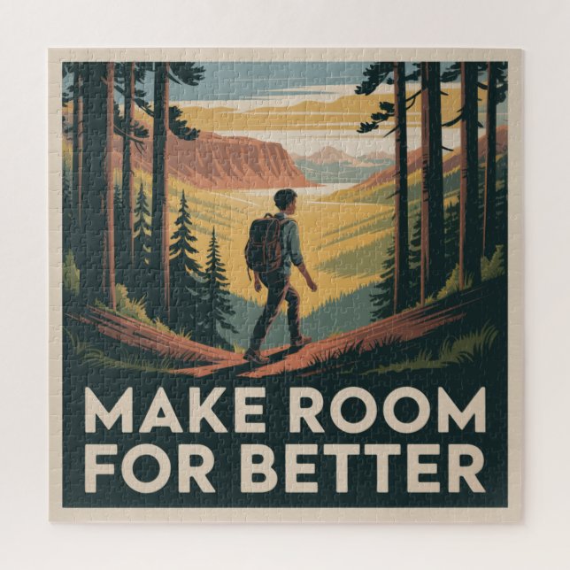 Make Room For Better Jigsaw Puzzle (Vertical)