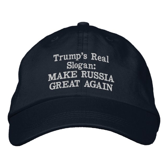 MAKE RUSSIA GREAT AGAIN EMBROIDERED HAT (Front)
