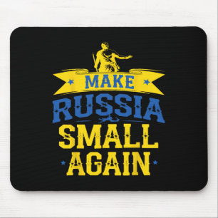 Make Russia Small Again – Funny Ukraine-inspired S Mouse Mat