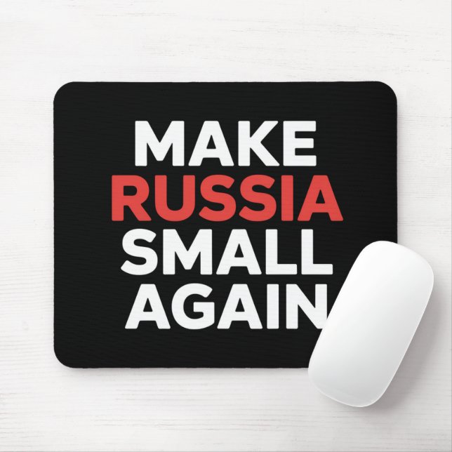Make Russia Small Again Make Russia Small  Mouse Mat (With Mouse)
