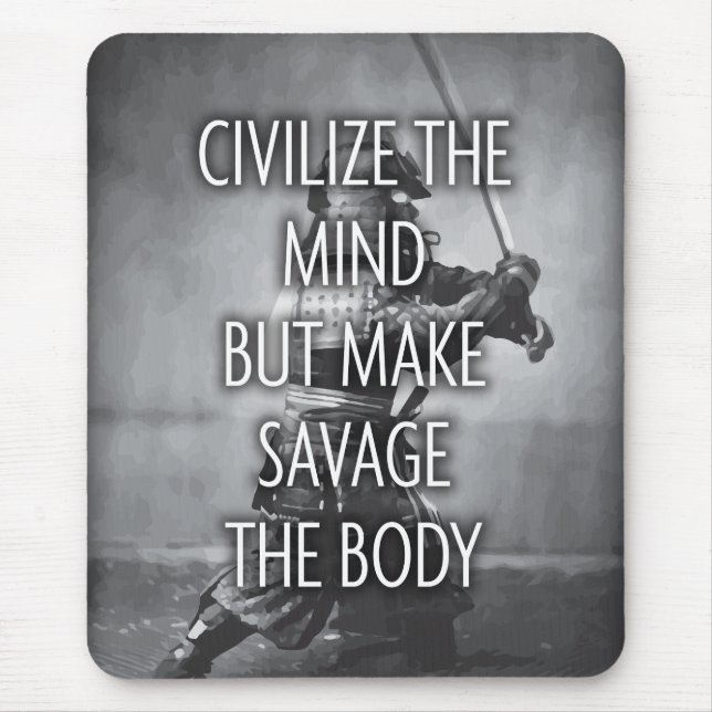 Make Savage The Body - Training Motivational Mouse Mat (Front)
