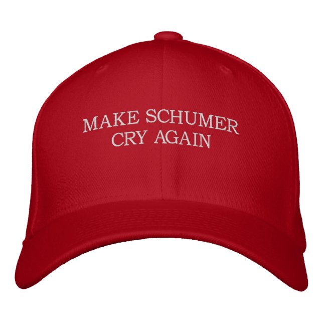 Make Schumer Cry Again Embroidered Hat (Front)