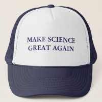 Make Science Great Again Typography