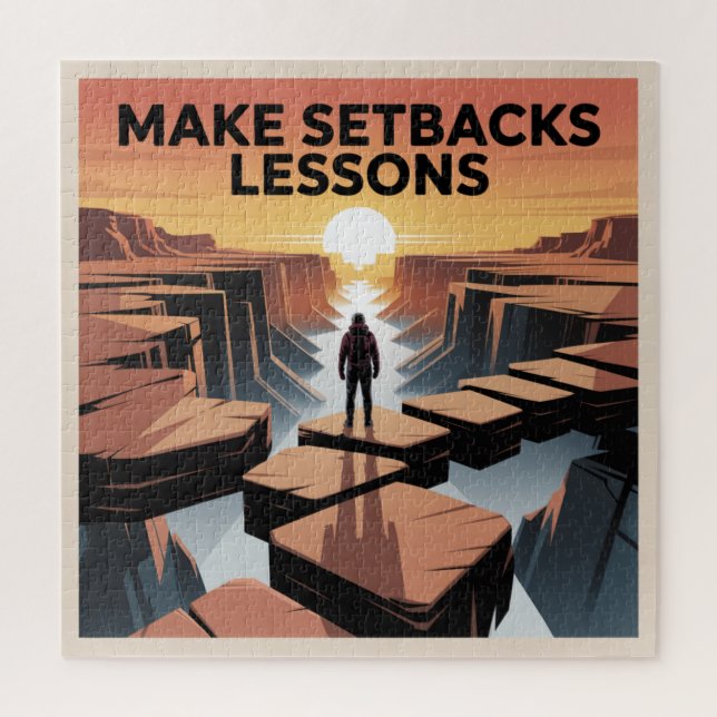 Make Setbacks Lessons Jigsaw Puzzle (Vertical)