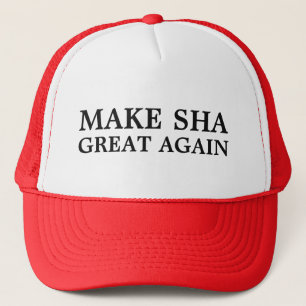 Make SHA Great Again! A hat for true Hotelies...