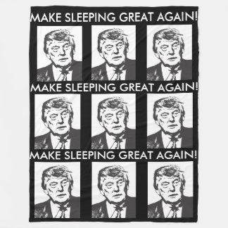 Make Sleeping Great Again Donald Trump Blanket