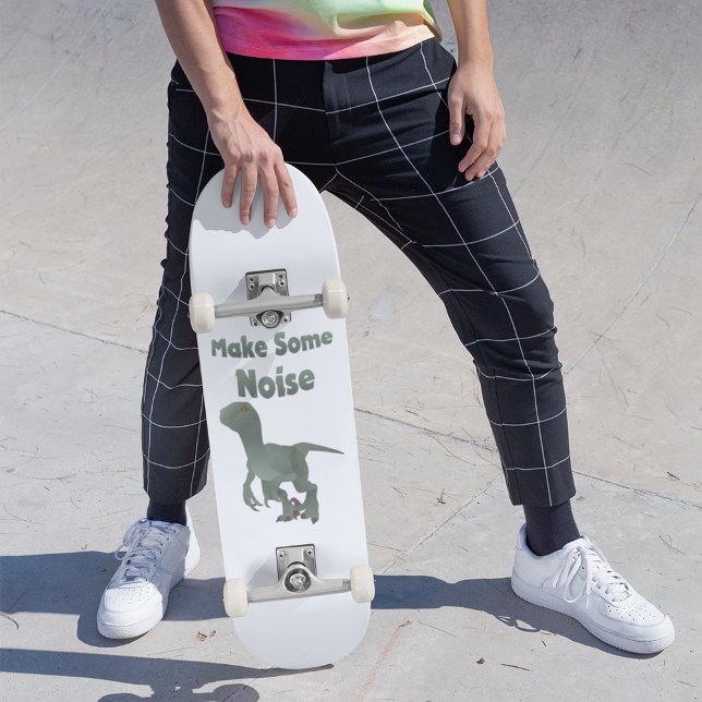 Make Some Noise Velociraptor  Skateboard (Creator Uploaded)