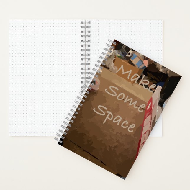 Make Some Space Bullet Journal Notebook (Inside)