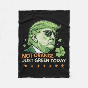 Make St. Paddy’s Great Again – Funny Trump & Fleece Blanket