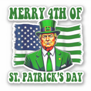 Make St Patricks Day Great Again Funny Trump