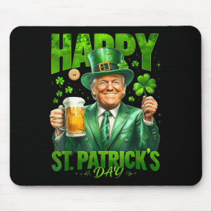 Make St Patricks Day Great Again Funny Trump Men W Mouse Mat