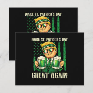 Make St. Patrick's Day Great Again Invitation