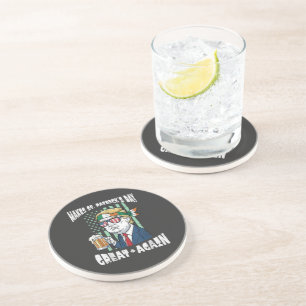 Make St Patricks Day Great Again Saint Paddys Coaster