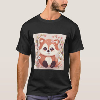 Make Statet With Our Playful And Stylish Red Panda T-Shirt