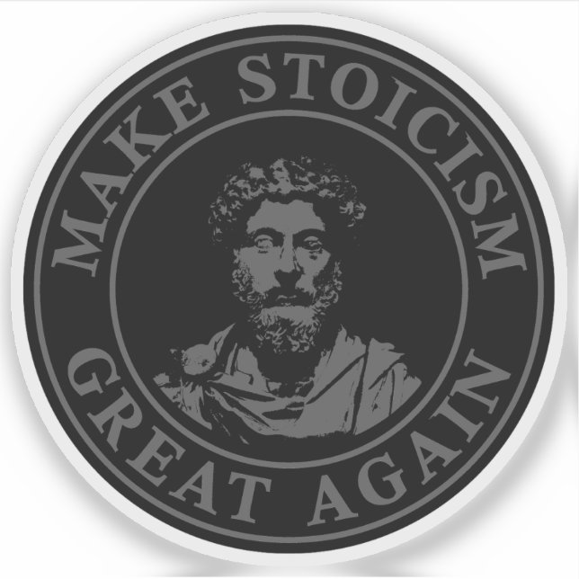 Make Stoicism Great Again (grey) (Front)