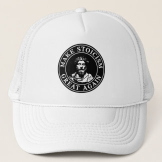 Make Stoicism Great Again (white) Trucker Hat