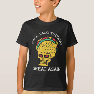 Make Taco Tuesday Great Again Funny Trump Taco Sku T-Shirt