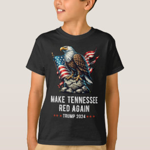 Make Tennessee Red Again Eagle Republican Trump T-Shirt