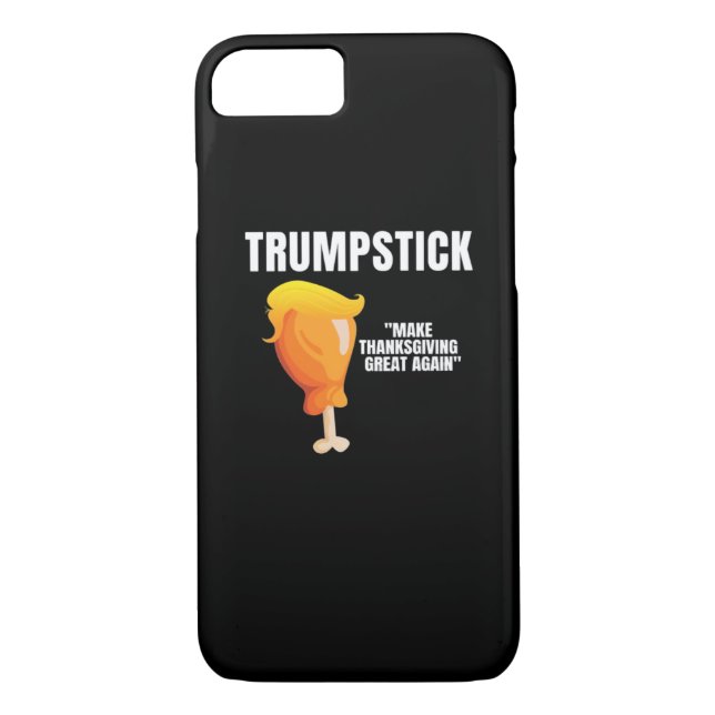 Make Thanksgiving Great Again Funny Donald Trumpst Case-Mate iPhone Case (Back)