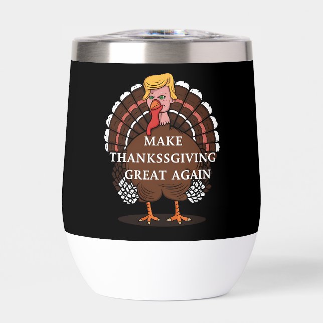 Make Thanksgiving Great Again Trump Turkey 2024  (Front)