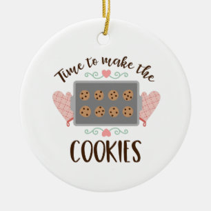 Make The Cookies Ceramic Tree Decoration