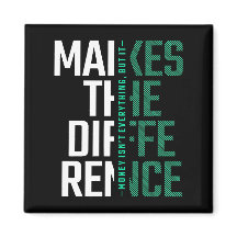 Make the Difference - Typography Motivational