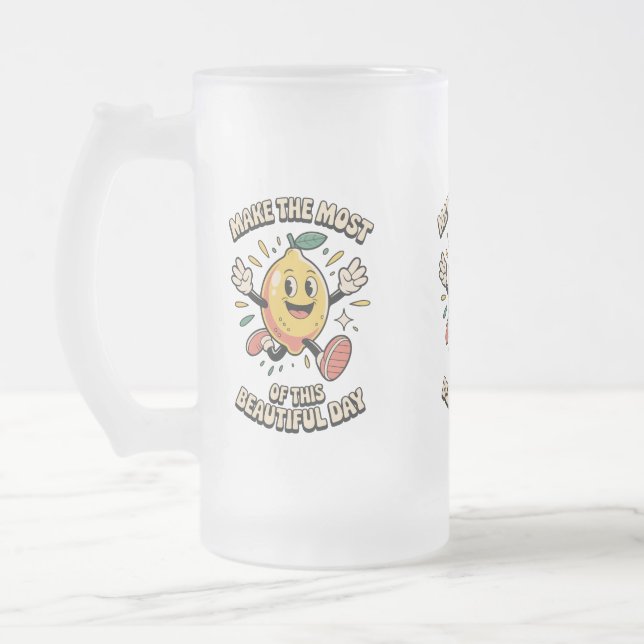Make the Most – Lemon Coffee Mug (Left)