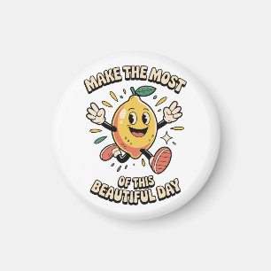 Make the Most – Lemon Fridge Magnet