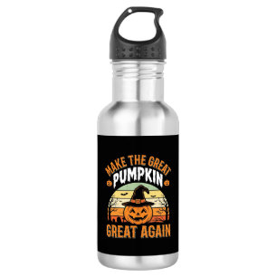 Make The Pumpkin Great Again Halloween Design_1 532 Ml Water Bottle